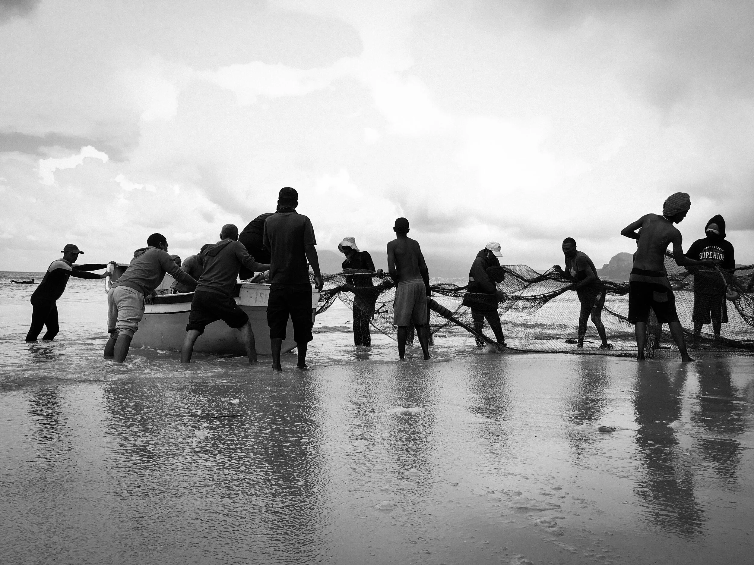 A good Friday for Muizenberg's trek fishermen — Brendon Bosworth